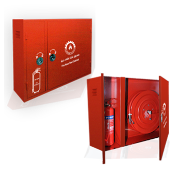 Fire Cabinet Double Doors - Full MS - OW